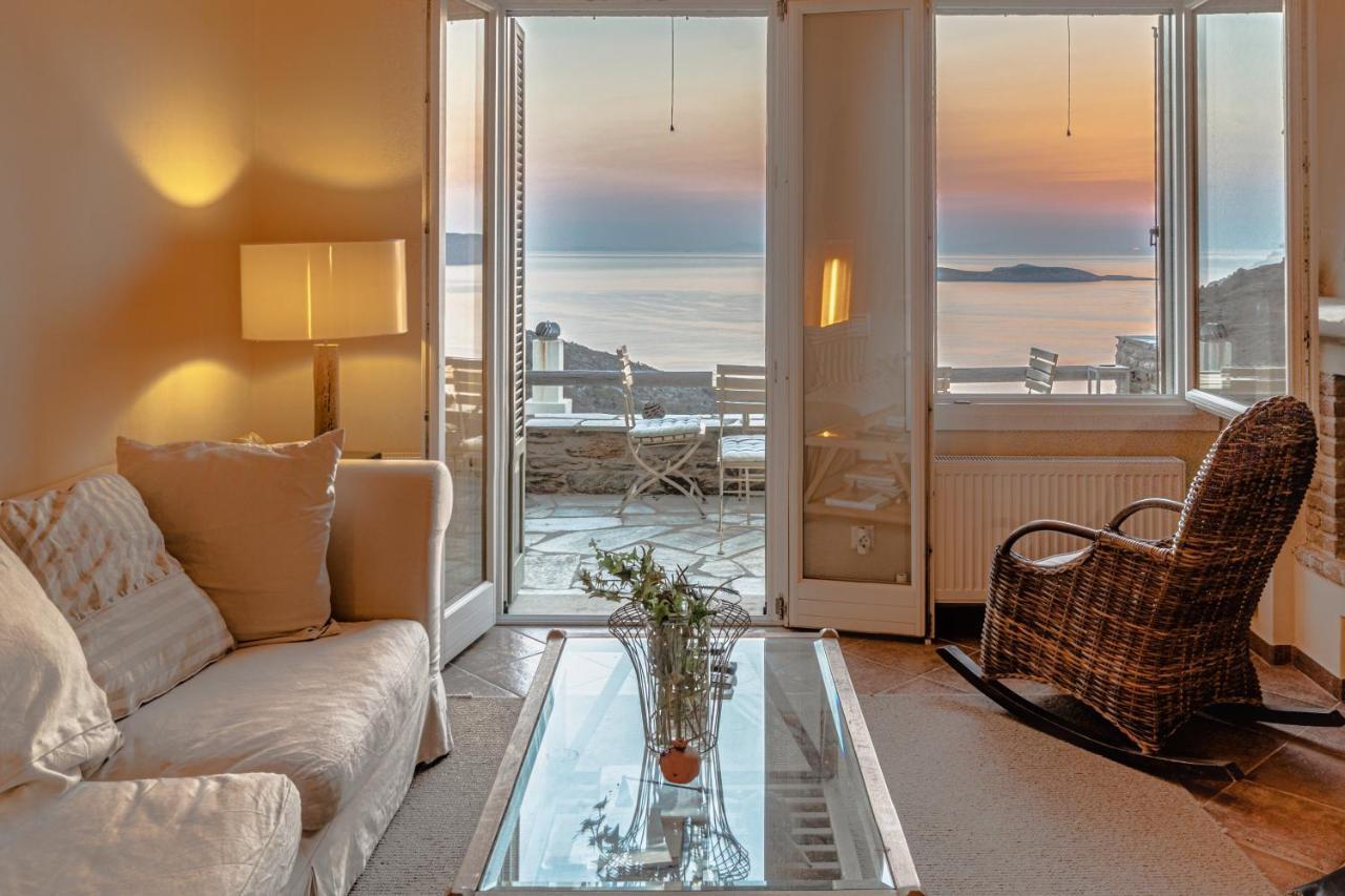 Irida Villa - Sea & Sunset Flats By Explore Andros Баці Екстер'єр фото